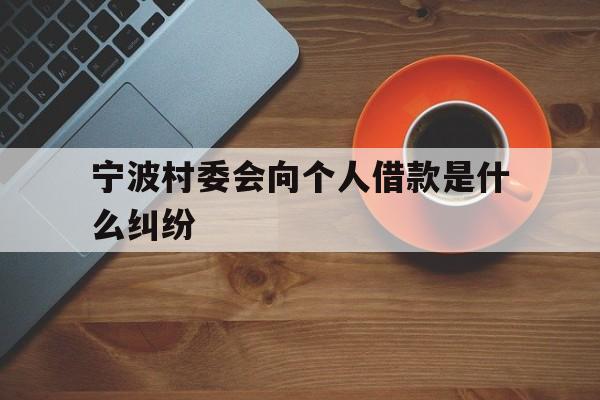 宁波村委会向个人借款是什么纠纷