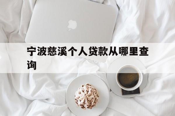 宁波慈溪个人贷款从哪里查询