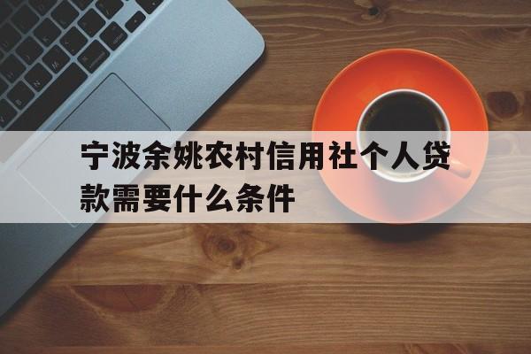 宁波余姚农村信用社个人贷款需要什么条件