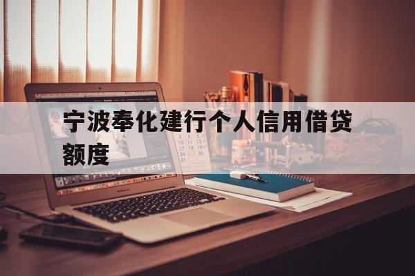 宁波奉化建行个人信用借贷额度