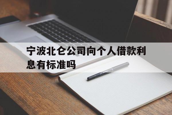 宁波北仑公司向个人借款利息有标准吗