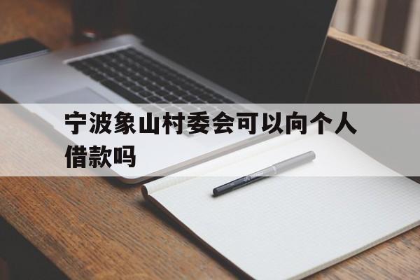 宁波象山村委会可以向个人借款吗