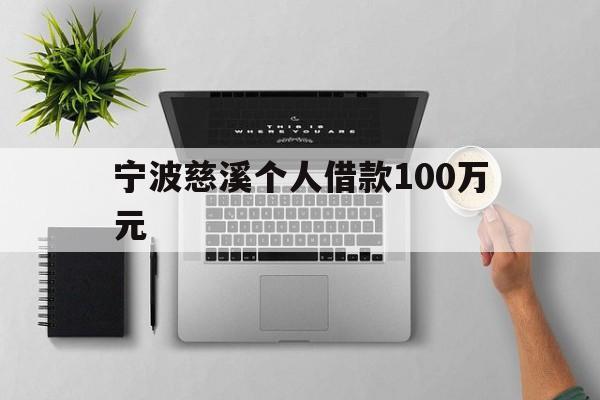 宁波慈溪个人借款100万元